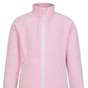 Mountain Warehouse Girl Kid Sz 11-12  Pink Fleece Jacket Fall Outdoor Layer